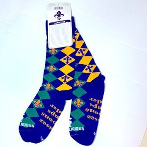 Unisex Mardi Gras Crew Socks OS